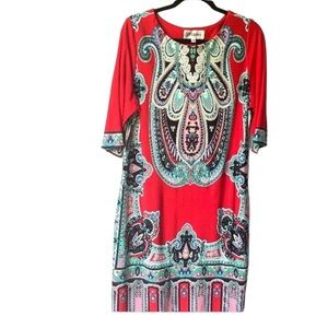 Studio 1 red dress NWOT 16
